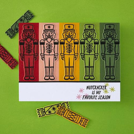 Hero Arts - A Little Nuts Stamp & Cut Set from the Crackin' Christmas Collection