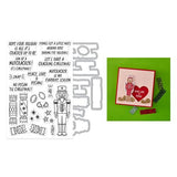 Hero Arts - A Little Nuts Stamp & Cut Set from the Crackin' Christmas Collection