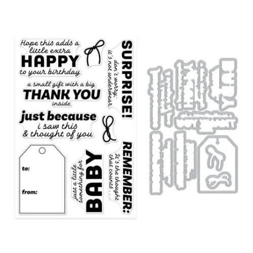 Hero Arts Just Because Stamp & Cut Set from the Best Gift Ever Collection