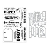 Hero Arts Just Because Stamp & Cut Set from the Best Gift Ever Collection