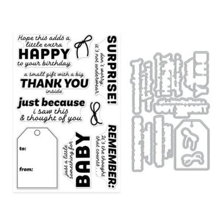 Hero Arts Just Because Stamp & Cut Set from the Best Gift Ever Collection