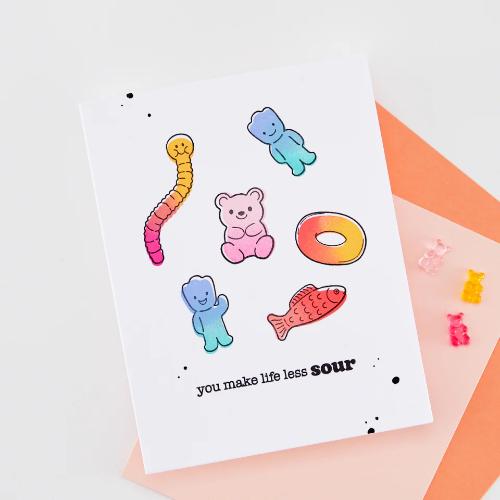 Hero Arts - Let's Stick Together Stamp & Cut
