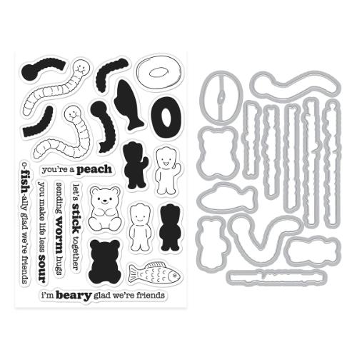 Hero Arts - Let's Stick Together Stamp & Cut