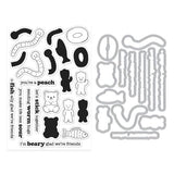 Hero Arts - Let's Stick Together Stamp & Cut