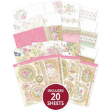 Hunkydory Crafts - Deluxe Craft Pads - Forever Florals -Rose