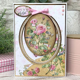 Hunkydory Crafts - Deluxe Craft Pads - Forever Florals -Rose