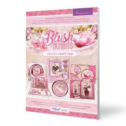 Hunkydory Crafts - Deluxe Craft Pads - Blush Moments