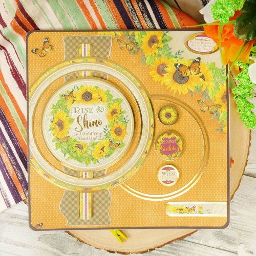 Hunkydory Crafts - Deluxe Craft Pads - Forever Florals - Sunflowers