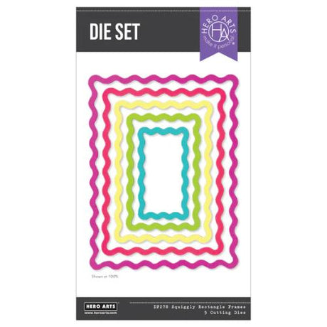 Hero Arts Squiggly Rectangle Frames