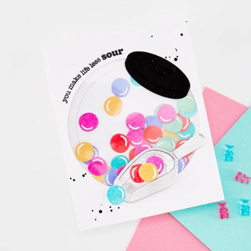 Hero Arts - Penny Candy Jar Die Set