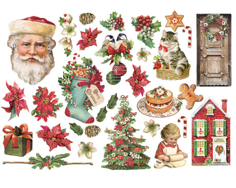 Stamperia Classic Christmas Ephemera (31pcs)