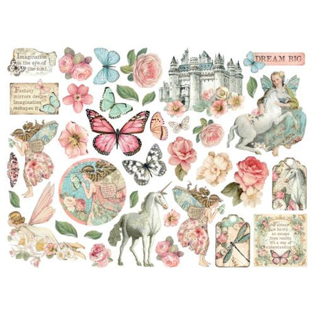 Stamperia Wonderland Die Cuts Assorted (38pcs) (DFLDC101)