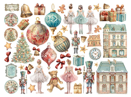 Stamperia The Nutcracker Die Cuts Assorted (44pcs) (DFLDC103)