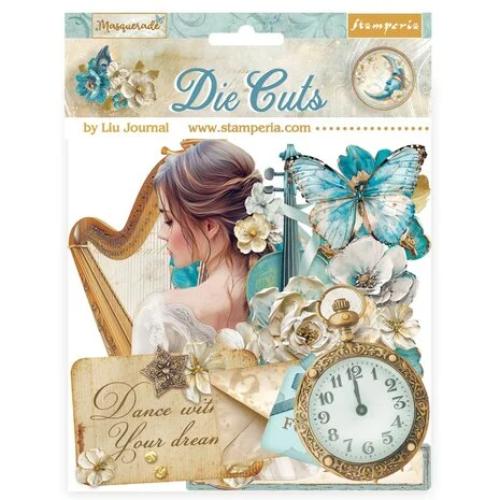 Stamperia Masquerade Die Cuts (57pcs) (DFLDC111)