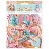 Stamperia - Candy Christmas Chipboard Die Cuts from the Candy Christmas Collection