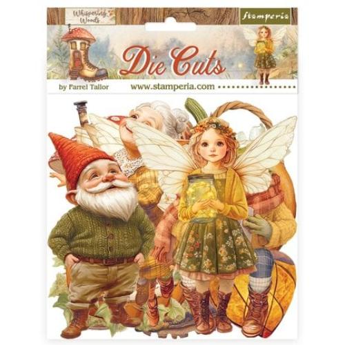 Stamperia Whispering Woods Die Cuts Assorted (47pcs) (DFLDC120)