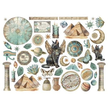 Stamperia Fortune Die Cuts Assorted (51pcs) (DFLDC98)