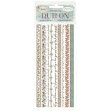 Stamperia Venice City of Art Rub-On 4x8,5 Inch Stripes (DFLRB171)
