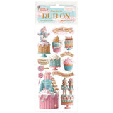 Stamperia - Candy Christmas Cakes Rub-ons from the Candy Christmas Collection