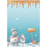 Stamperia - Candy Christmas Rice Paper Pack from the Candy Christmas Collection