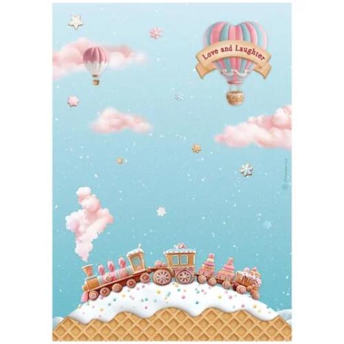 Stamperia - Candy Christmas Rice Paper Pack from the Candy Christmas Collection
