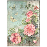 Stamperia House of Roses A4 Rice Paper Selection (6pcs) (DFSA4XHR)
