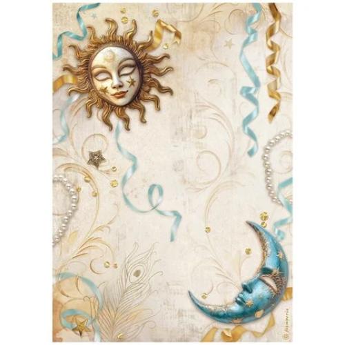 Stamperia Masquerade A4 Rice Paper Selection (6pcs) (DFSA4XMS)