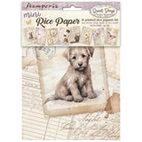 Stamperia Quiet Days A6 Mini Rice Paper (8pcs) (DFSA6X01)