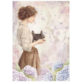 Stamperia Quiet Days A6 Mini Rice Paper (8pcs) (DFSA6X01)