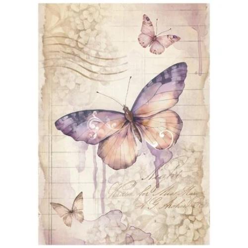 Stamperia Quiet Days A6 Mini Rice Paper (8pcs) (DFSA6X01)