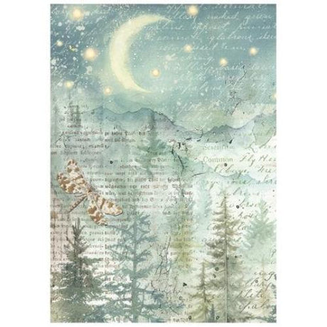 Stamperia Herbarium Silvae A6 Mini Rice Paper (8pcs) (DFSA6X02)