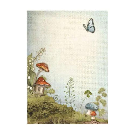 Stamperia Hidden Grove A6 Rice Paper Backgrounds (8pcs) (DFSAK6038)