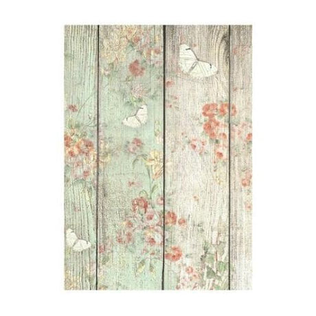 Stamperia House of Roses A6 Rice Paper Backgrounds (8pcs) (DFSAK6039)
