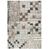 Stamperia Furry Friends A6 Rice Paper Backgrounds (8pcs) (DFSAK6046)