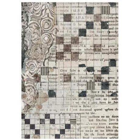 Stamperia Furry Friends A6 Rice Paper Backgrounds (8pcs) (DFSAK6046)