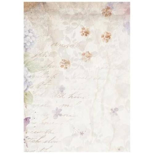 Stamperia Quiet Days A6 Rice Paper Backgrounds (8pcs) (DFSAK6047)