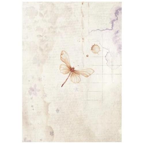 Stamperia Quiet Days A6 Rice Paper Backgrounds (8pcs) (DFSAK6047)