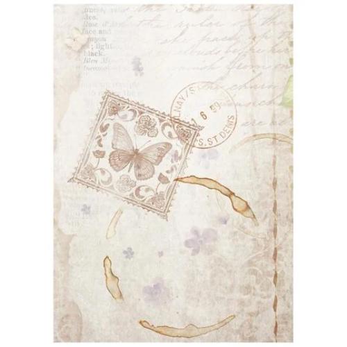 Stamperia Quiet Days A6 Rice Paper Backgrounds (8pcs) (DFSAK6047)