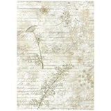 Stamperia Herbarium Silvae A6 Rice Paper Backgrounds (8pcs) (DFSAK6048)