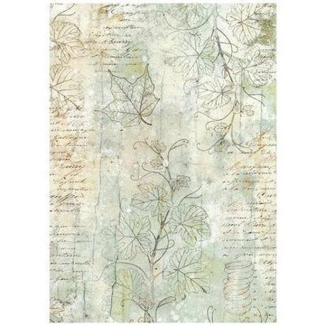 Stamperia Herbarium Silvae A6 Rice Paper Backgrounds (8pcs) (DFSAK6048)