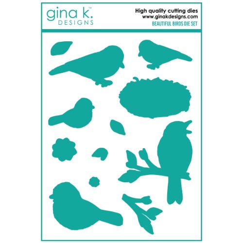 Gina K Designs - Die - Beautiful Birds