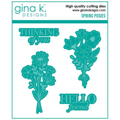 Gina K Designs - DIE- Spring Posies