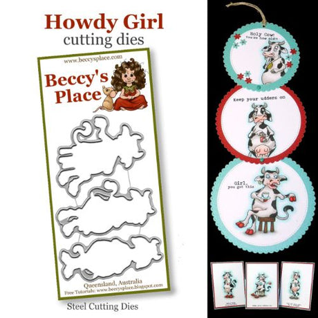 Beccy's Place - Howdy Girl cutting dies