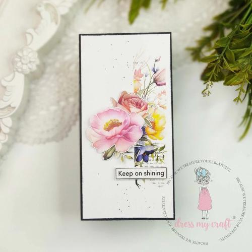 Dress My Craft Transfer Me Mini Beauty Of Bunch (DMCDP6382)