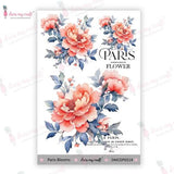 Dress My Craft Transfer Me Mini Paris Blooms (DMCDP6514)