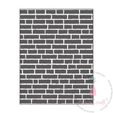 Dress My Craft - Brick Wall Embossing Folder