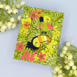 Spellbinders - Tropical Friends - Small Die of the Month