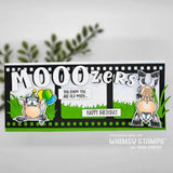 Whimsy Stamps - Party Mood Clear Stamps