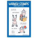 Whimsy Stamps - Party Mood Clear Stamps