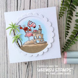 Whimsy Stamps - Beach Babes Clear Stamps